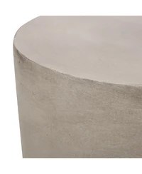 Streamdale Regina Concrete Cylindrical Side Table