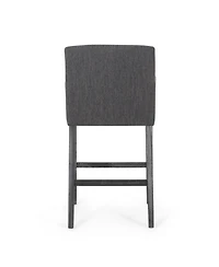 Streamdale Contemporary Upholstered Counter Stools With Armrests (30.5" Height)