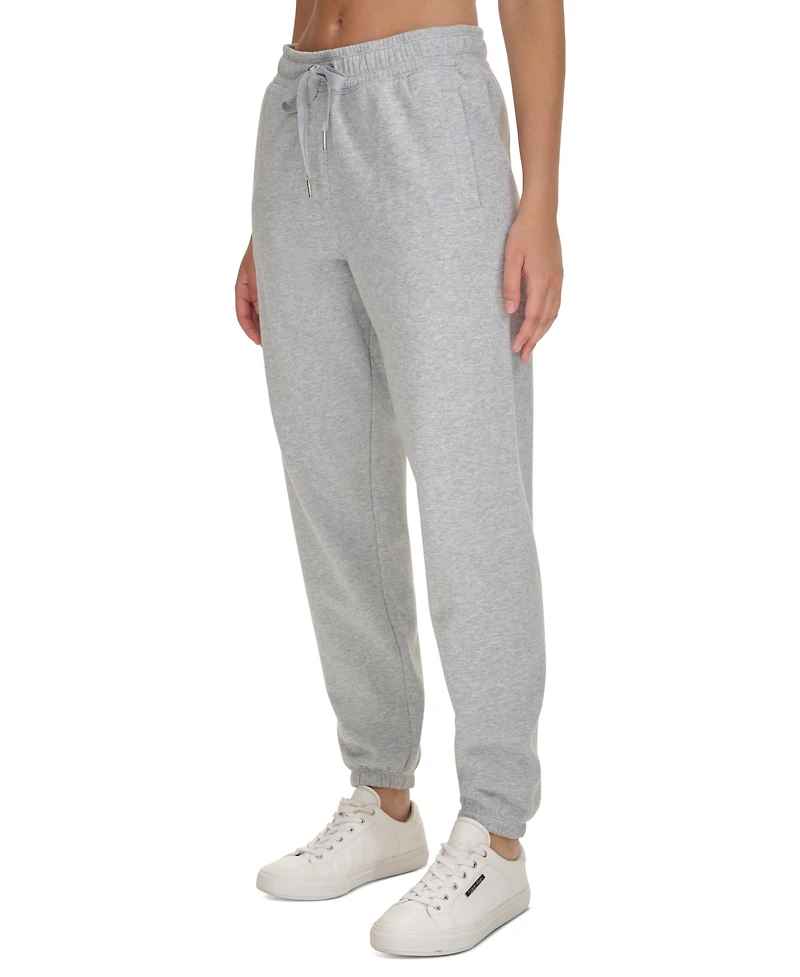 Calvin Klein Women's Fleece High Waist Drawstring Sweatpants
