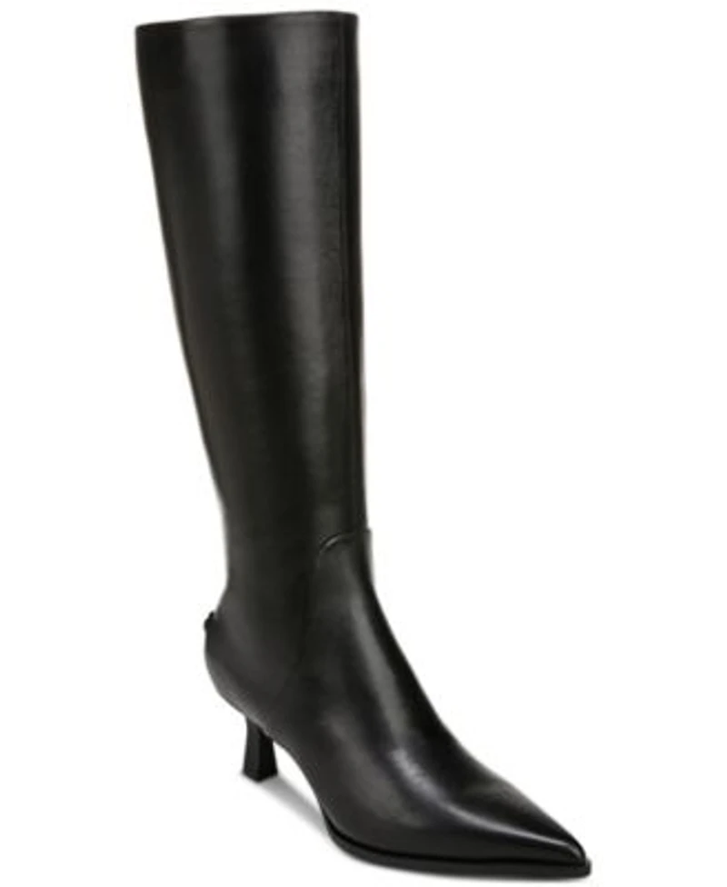 Circus Ny By Sam Edelman Womens Yulia Kitten Heel Dress Boots Regular Wide Calf