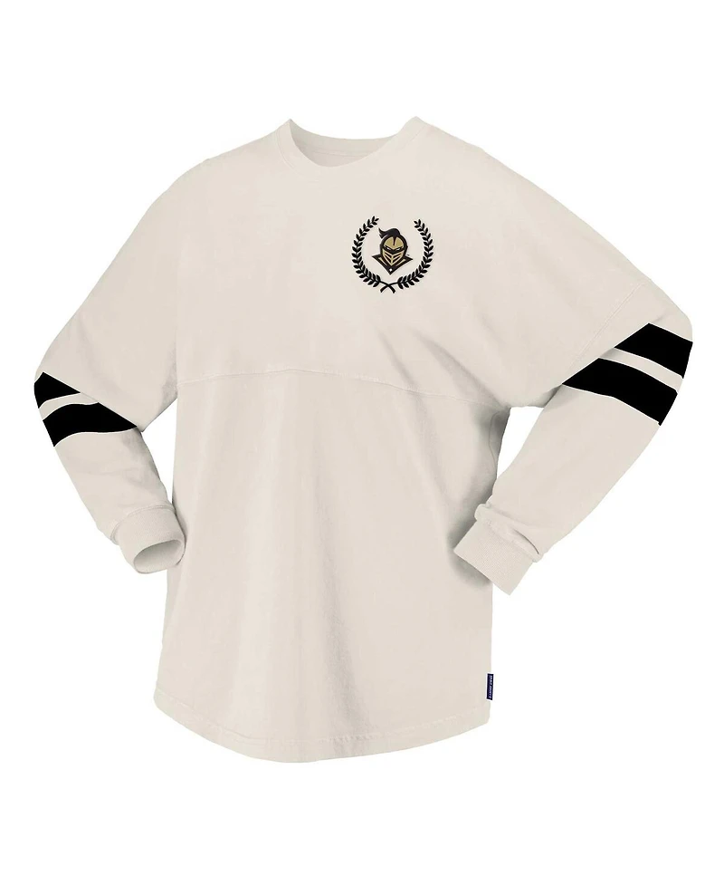 Spirit Jersey Women's Cream Ucf Knights Oversized T-Shirt