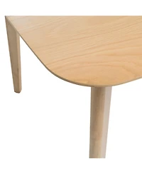 Simplie Fun Mid-Century Modern Dining Table: Retro Charm With Contemporary Style