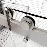 Streamdale 56-60" Double Sliding Soft-Close Shower Door, 10mm Tempered Glass