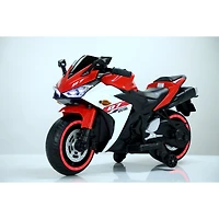 Streamdale Kid's Electric Motorcycle with Training Wheels and Lights