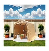 Streamdale 7x8FT Outdoor Storage Shed for Motorcycle, Atv, Tools