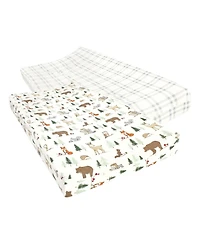 Hudson Baby Unisex Cotton Changing Pad Slipcover