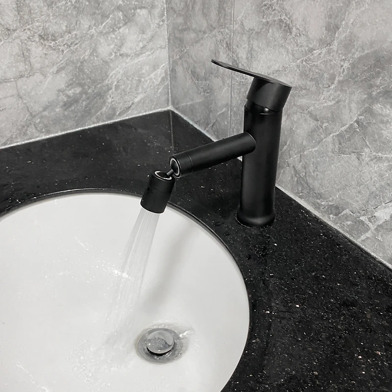 Stainless Steel Single-Handle Bathroom Sink Faucet