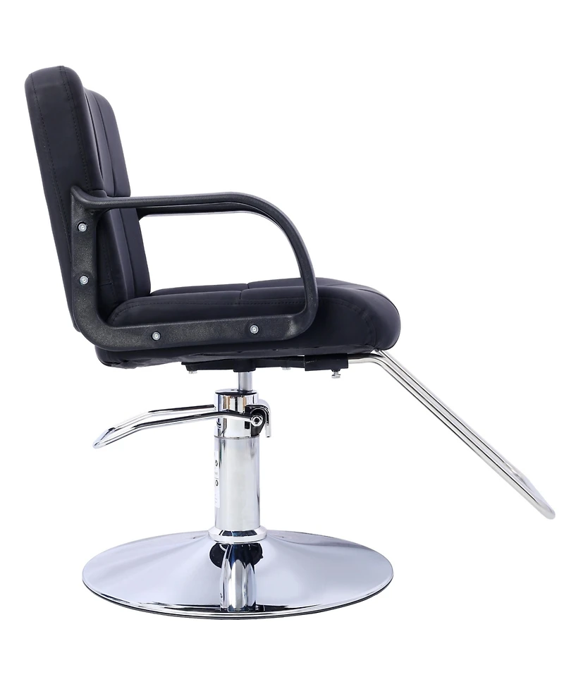 Simplie Fun Heavy-Duty Salon Chair with Barber Cape