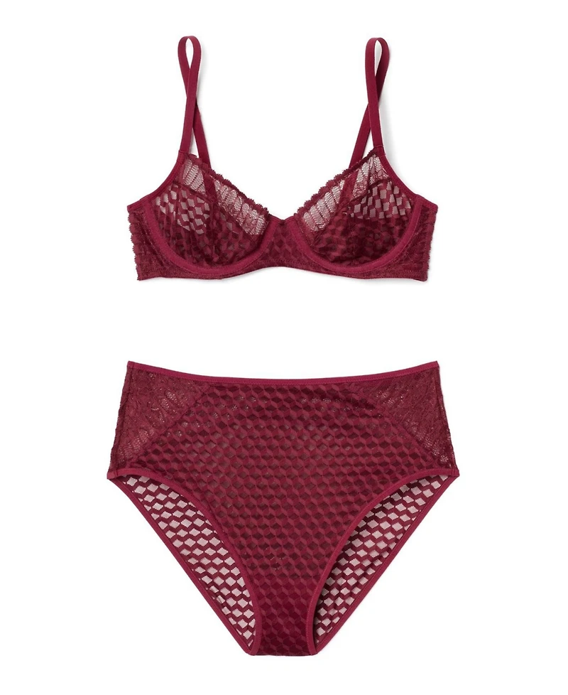 Adore Me Women's Naia Adaline Unlined Balconette Bra