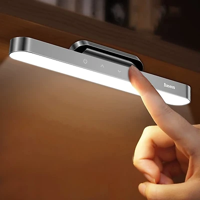 Baseus 42LED Under Cabinet Light Wireless Magnetic Closet Lights Usb C Rechargeable Lights Touch Control Led Lighting