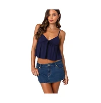 Edikted Women's Sunrise Babydoll Tank Top
