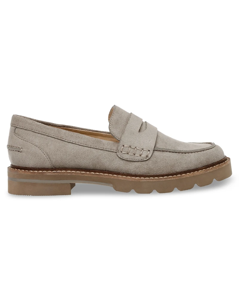 Anne Klein Women's Elia Lug Sole Penny Loafers