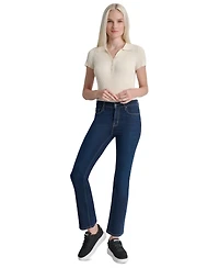 Dkny Jeans Petite High-Rise Bootcut Jeans