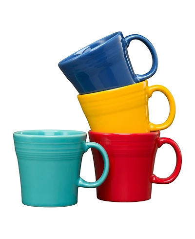 Fiesta Vibrant 15 Oz. Tapered Mugs, Set of 4