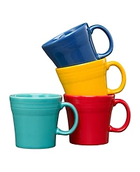 Fiesta Vibrant 15 Oz. Tapered Mugs, Set of 4