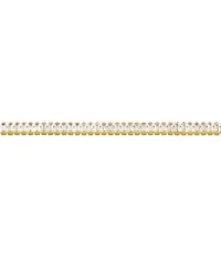 Michael Kors 14K Gold-Plated Brass Tennis Necklace
