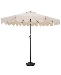 Slickblue Patio Umbrella with Crank Handle and Push Button Tilt