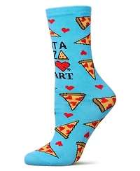 U Gotta Pizza My Heart Greeting Card Socks