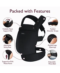 Momcozy Ergonomic,Cozy and Lightweight - Baby Carrier Newborn to Toddler