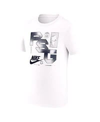 Nike Men's White Paris Saint-Germain Futura T-Shirt
