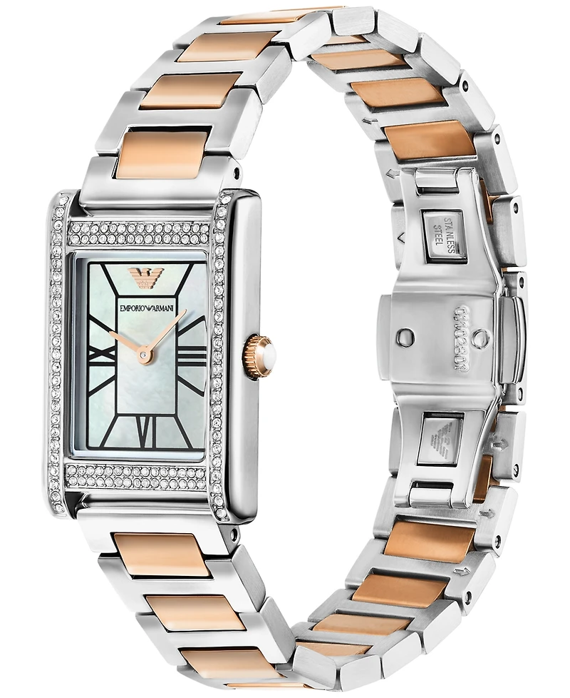 Emporio Armani Women's Two-Tone Stainless Steel Bracelet Watch 32mm