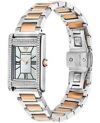Emporio Armani Women's Two-Tone Stainless Steel Bracelet Watch 32mm