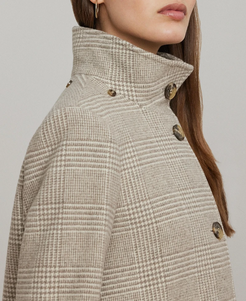Lauren Ralph Women's Icon Hooded A-Line Coat