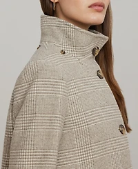 Lauren Ralph Women's Icon Hooded A-Line Coat