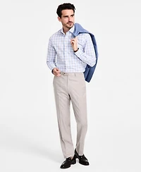 Michael Kors Men's Classic-Fit Sharkskin Dress Pants