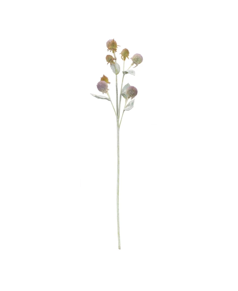 Slickblue Thistle Spray with Chic Design for Modern Holiday and Home Decor (Set of 6)