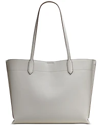 Donna Karan New York Bridgehampton Leather Turnlock Triple Compartment Tote