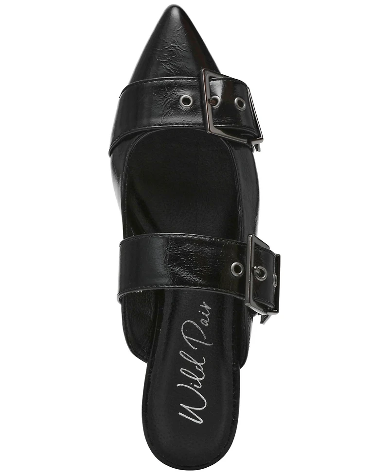 Wild Pair Spicee Buckle Mules, Created for Macy's