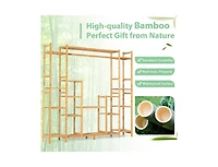 Slickblue 9-Tier Plant Stand with Hanging Rack The Ultimate Space-Saving Solution for Plant Lovers