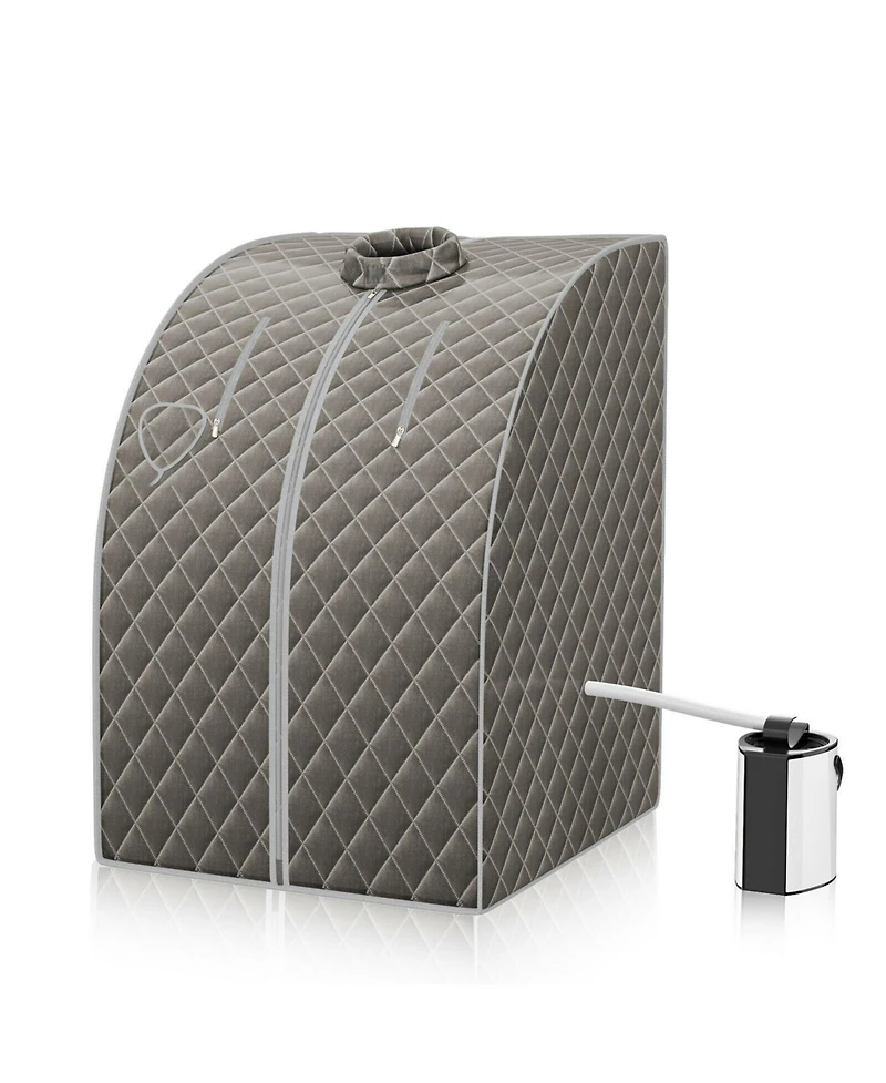 Givimo Portable Personal Steam Sauna Spa with 3L Blast-proof Steamer Chair