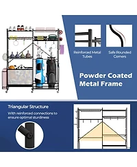 Givimo Sports Equipment Organizer for Garage