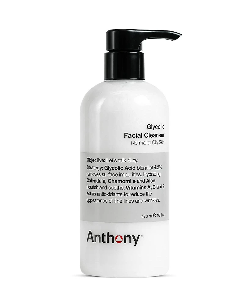 Anthony Glycolic Facial Cleanser 16 oz.