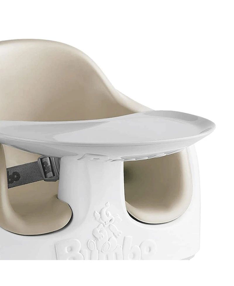 Bumbo Baby Toddler Adjustable 3-in-1 Booster Seat/High Chair and Tray, Taupe