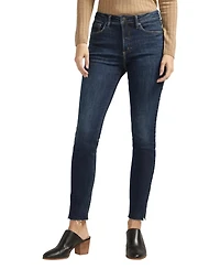 Silver Jeans Co. Women's Most Wanted Mid Rise Skinny Leg Jeans