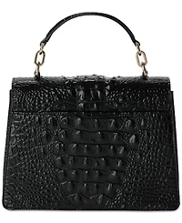 Small Hallie Melbourne Leather Satchel