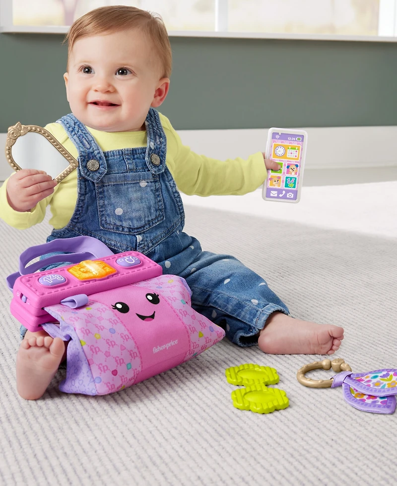 Fisher-Price Laugh Learn Going Places Learning Purse Baby Toddler Toy Bag Accessories
