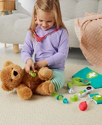 Fisher-Price Medical Kit 7-Piece Doctor Toys Preschool Pretend Play Set for Ages 3+ years