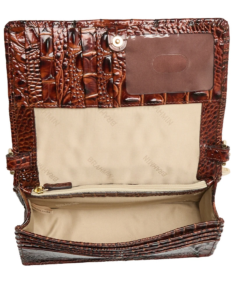 Brahmin Minuette Melbourne Mini Leather Crossbody Bag