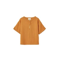 Vild House of Little Organic Cotton Knit Kimono Shirt