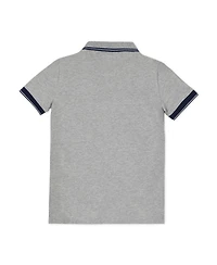 Hope & Henry Baby Boys Short Sleeve Knit Pique Polo Shirt