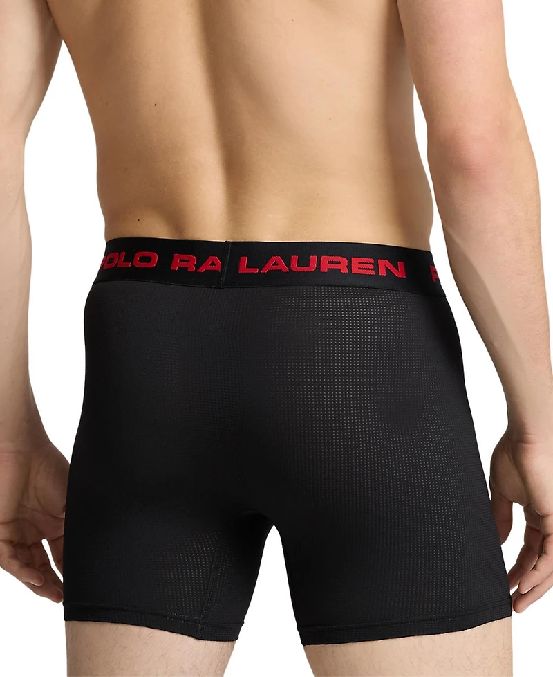 Polo Ralph Lauren Men's 3-Pack Perfect Pouch Boxer Briefs