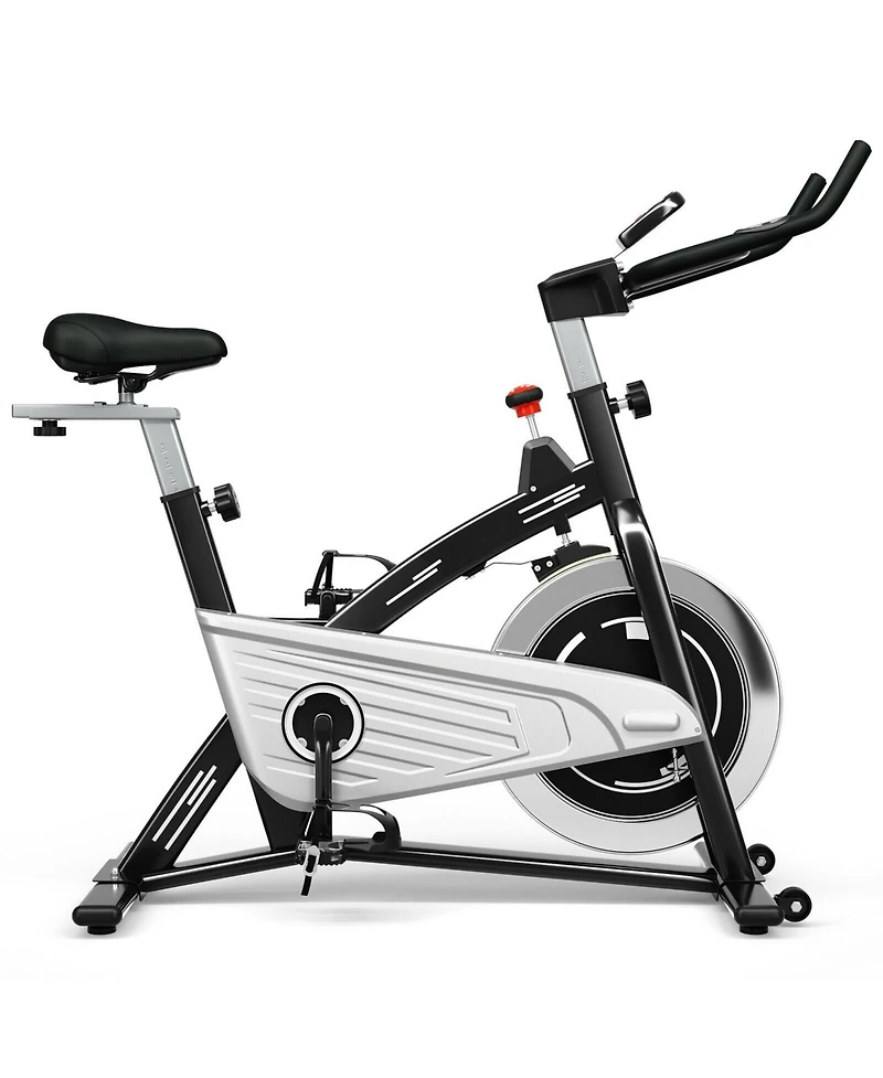 Skonyon Indoor Exercise Cycling Bike with Heart Rate and Monitor