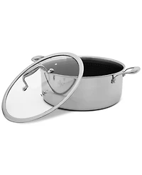 Hell's Kitchen Ceramic Hybrid 7.5-Qt Stockpot & Lid