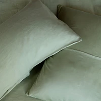 French Linen and Cotton Duvet & Sham Set - King/Cal King