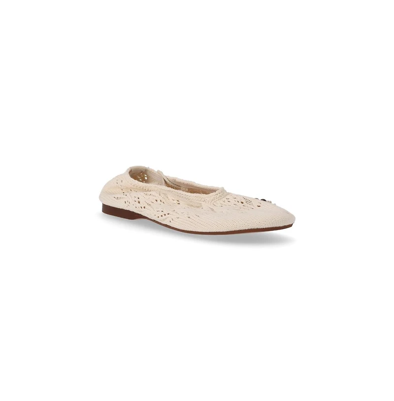 Alohas Women's Rosemary Crochet Ballet Flats