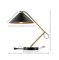 Safavieh Moseby Table Lamp W/ Usb Port
